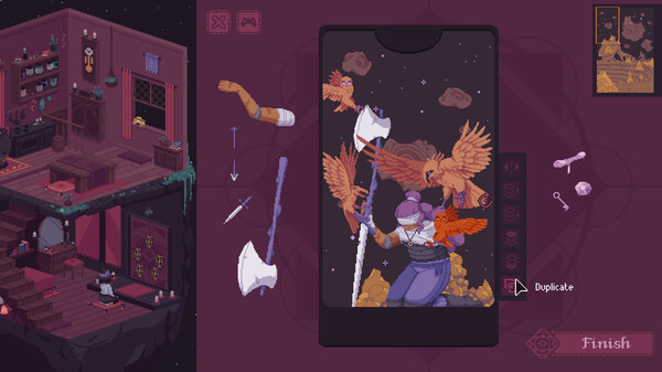 Игра The Cosmic Wheel Sisterhood, скриншот