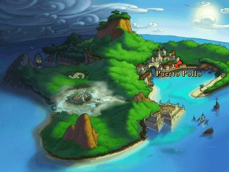 Игра The Curse of Monkey Island, скриншот