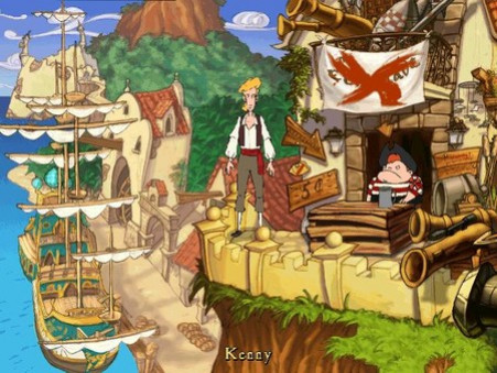 Игра The Curse of Monkey Island, скриншот