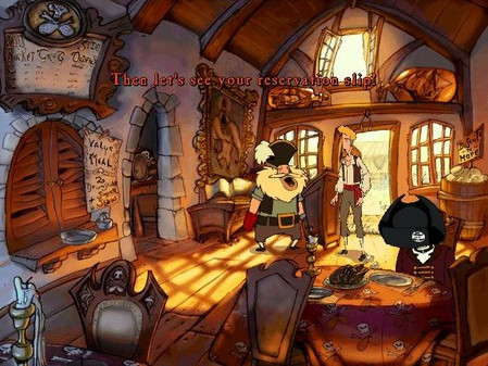 Игра The Curse of Monkey Island, скриншот