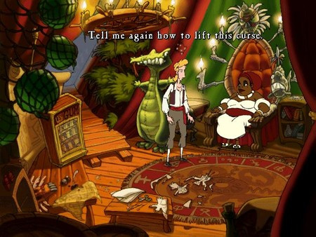 Игра The Curse of Monkey Island, скриншот