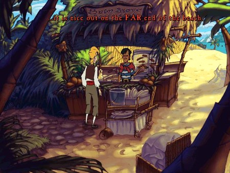 Игра The Curse of Monkey Island, скриншот