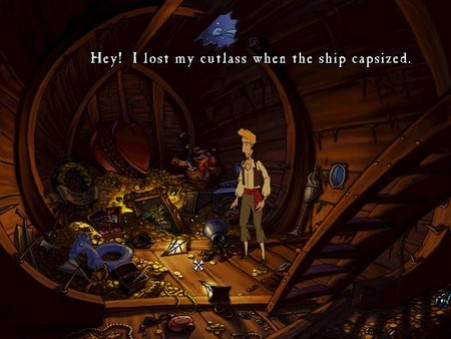 Игра The Curse of Monkey Island, скриншот