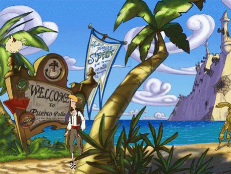 Игра The Curse of Monkey Island, скриншот