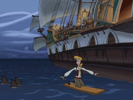 Игра The Curse of Monkey Island, скриншот