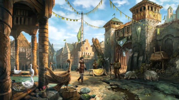 Игра The Dark Eye: Chains of Satinav, скриншот