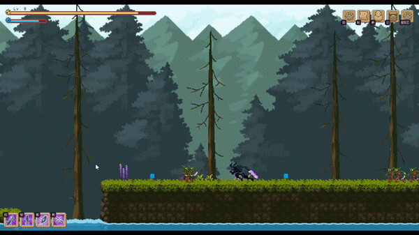 Игра The Darkblade, скриншот
