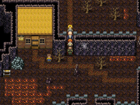 Игра The Darkest Road, скриншот