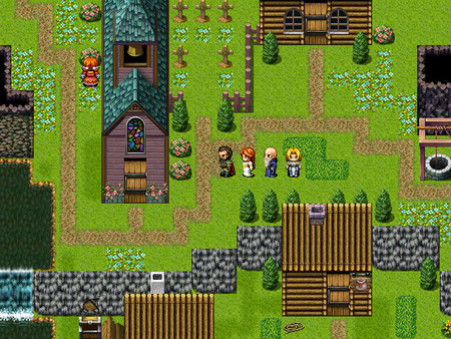 Игра The Darkest Road, скриншот