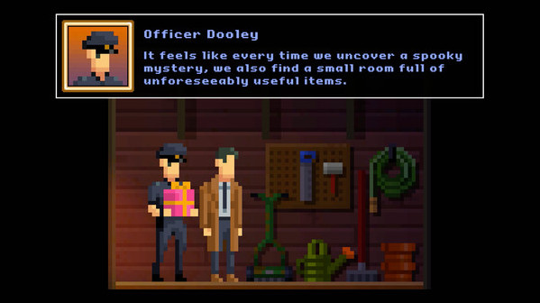 Игра The Darkside Detective: A Fumble in the Dark, скриншот
