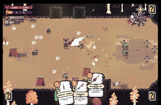 Игра The Deepwoods, скриншот