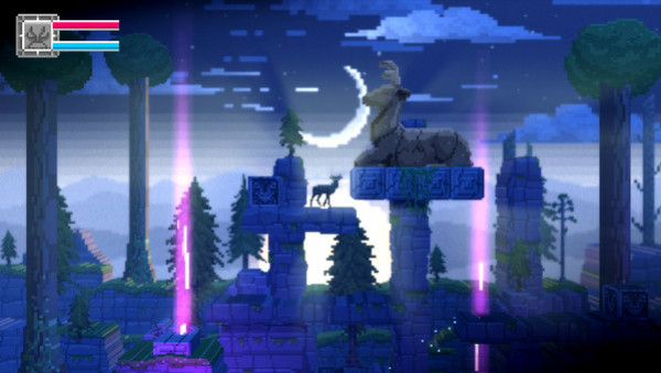 Игра The Deer God, скриншот