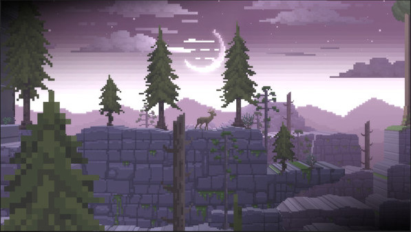 Игра The Deer God, скриншот