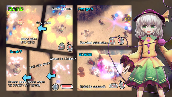 Игра The Disappearing of Gensokyo: Sakuya, Koishi, Suika Character Pack, скриншот