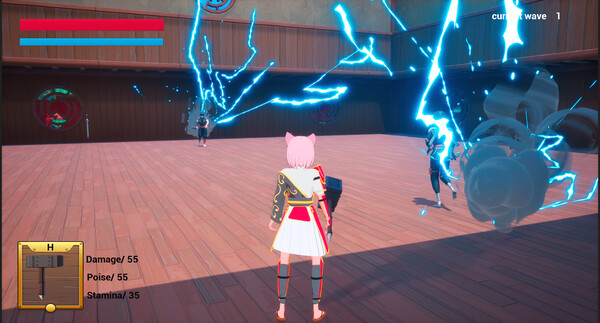Игра THE DOJO OF MOCHIKO, скриншот