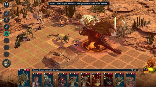 Игра The Dragoness: Command of the Flame, скриншот