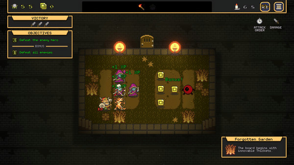 Игра The Dungeon Beneath, скриншот