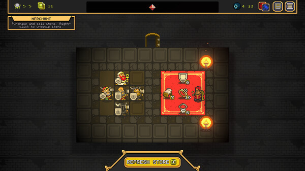 Игра The Dungeon Beneath, скриншот