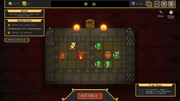 Игра The Dungeon Beneath, скриншот