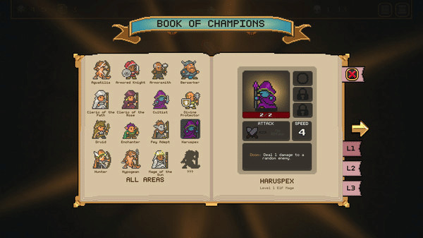 Игра The Dungeon Beneath, скриншот