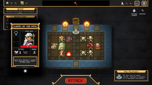 Игра The Dungeon Beneath, скриншот