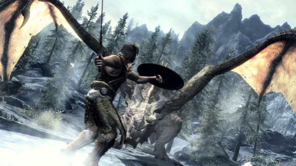 Игра The Elder Scrolls V: Skyrim, скриншот
