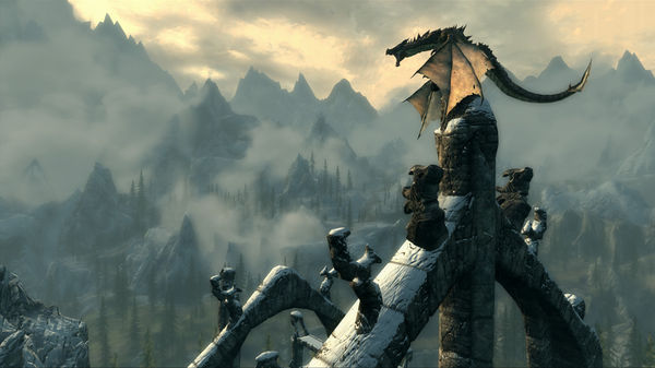 Игра The Elder Scrolls V: Skyrim, скриншот
