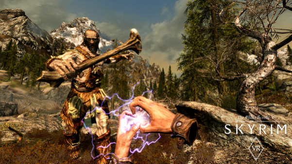 Игра The Elder Scrolls V: Skyrim VR, скриншот