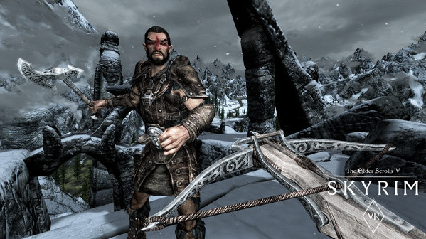 Игра The Elder Scrolls V: Skyrim VR, скриншот