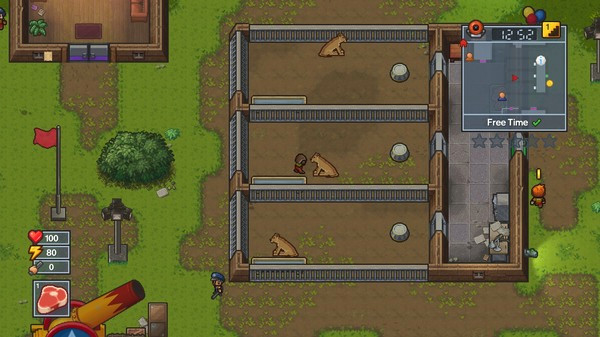 Игра The Escapists 2 - Big Top Breakout, скриншот