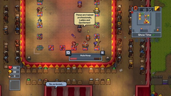 Игра The Escapists 2 - Big Top Breakout, скриншот