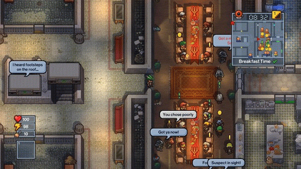 Игра The Escapists 2 - Dungeons and Duct Tape, скриншот