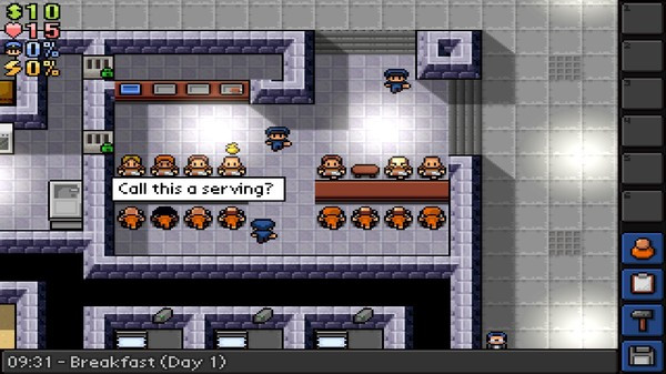 Игра The Escapists - Fhurst Peak Correctional Facility, скриншот