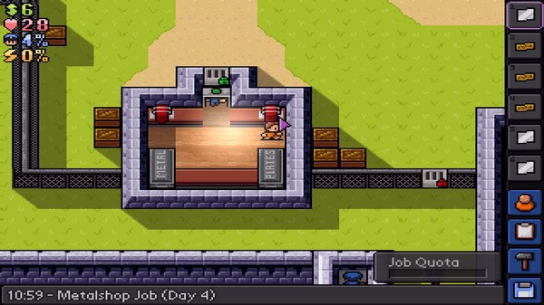 Игра The Escapists - Fhurst Peak Correctional Facility, скриншот