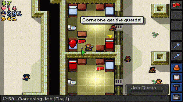 Игра The Escapists, скриншот