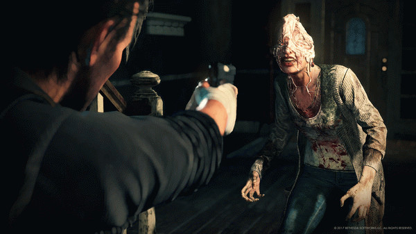 Игра The Evil Within 2, скриншот