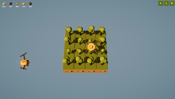 Игра The Farmer Was Replaced, скриншот