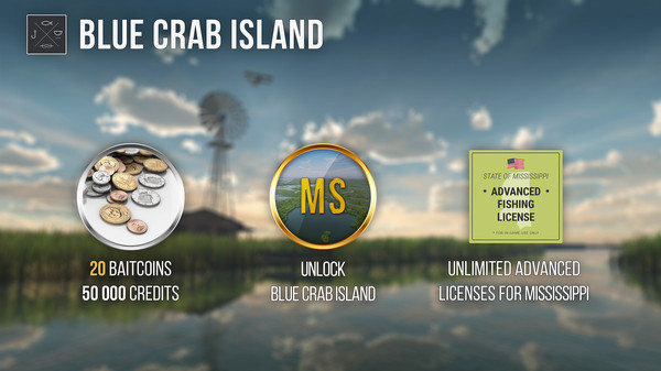 Игра The Fisherman - Fishing Planet: Blue Crab Island Expansion, скриншот