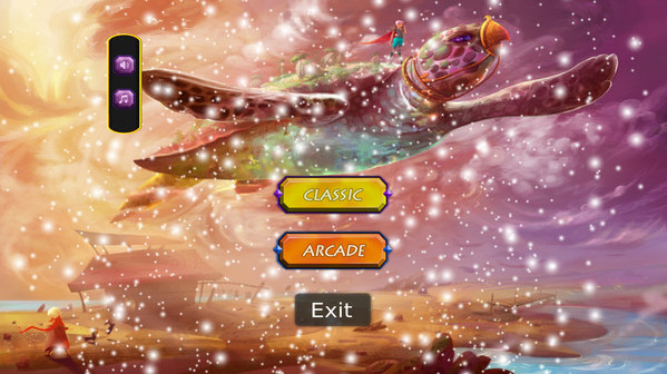 Игра The Flying Turtle Jewel Quest, скриншот