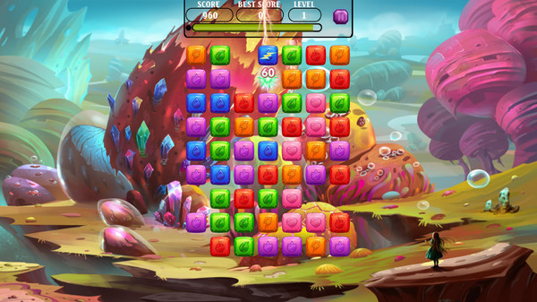 Игра The Flying Turtle Jewel Quest, скриншот