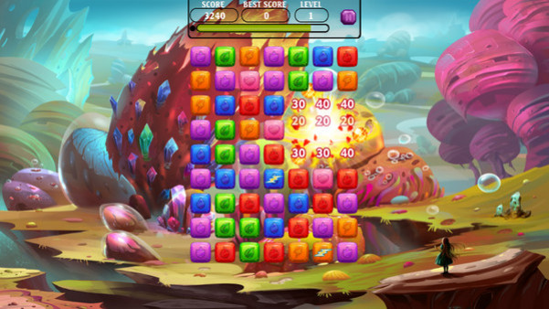 Игра The Flying Turtle Jewel Quest, скриншот