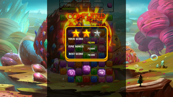 Игра The Flying Turtle Jewel Quest, скриншот
