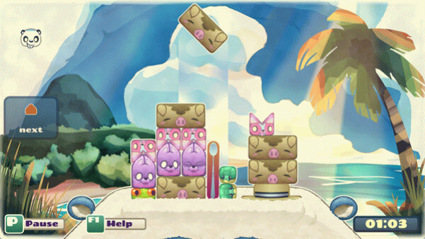 Игра the Friendly Droppets, скриншот