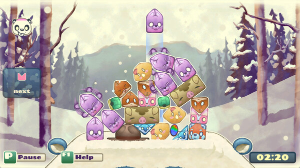 Игра the Friendly Droppets, скриншот
