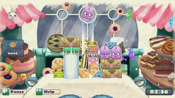Игра the Friendly Droppets, скриншот