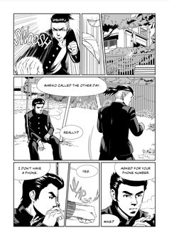 Игра The friends of Ringo Ishikawa – Manga, скриншот