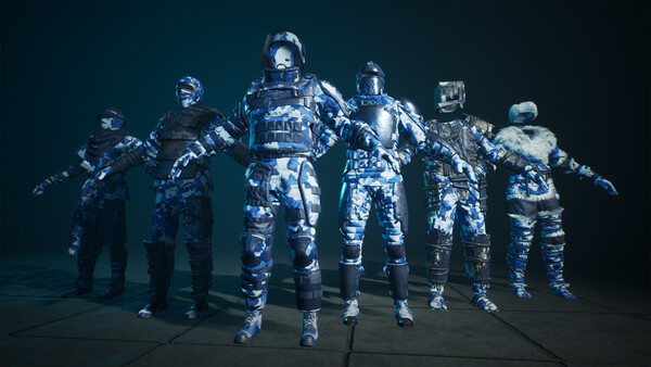 Игра The Front - Deep Sea Blue Pack, скриншот