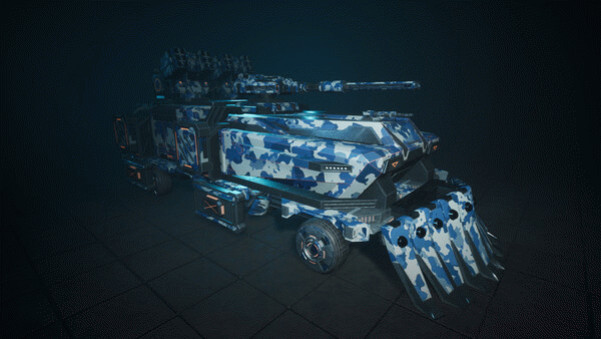 Игра The Front - Dynamic Blue Pack, скриншот