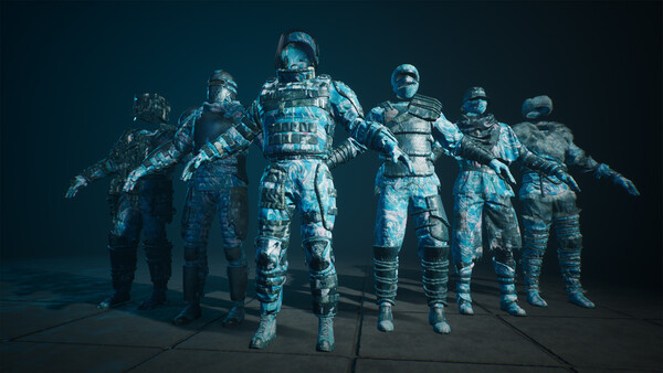 Игра The Front - Dynamic Blue Pack, скриншот