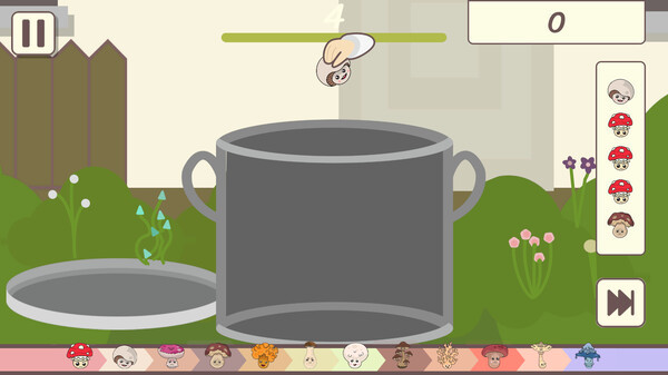 Игра The Front Yard - Background - Land of Mushrooms, скриншот